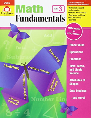 Math Fundamentals, Grade 3 [Paperback]