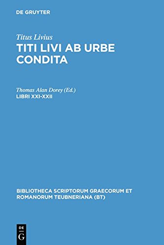 Ab Urbe Condita, Libri XXI-XXII [Hardcover]