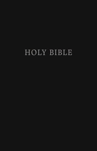 KJV, Pew Bible, Large Print, Hardcover, Black