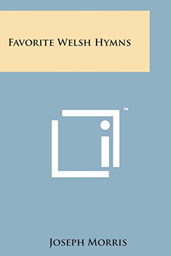 Favorite Welsh Hymns [Paperback]