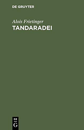 Tandaradei [Hardcover]