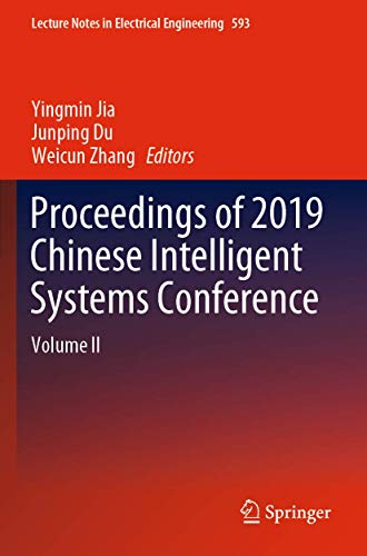 Proceedings of 2019 Chinese Intelligent Systems Conference: Volume II [Paperback]