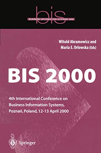 BIS 2000 4th International Conference on Business Information Systems, Pozna,  [Paperback]