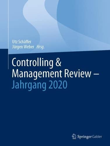 Controlling & Management Review  Jahrgang 2020 [Hardcover]