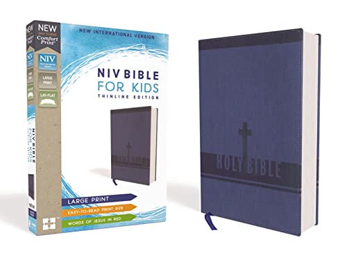 NIV, Bible for Kids, Large Print, Leathersoft