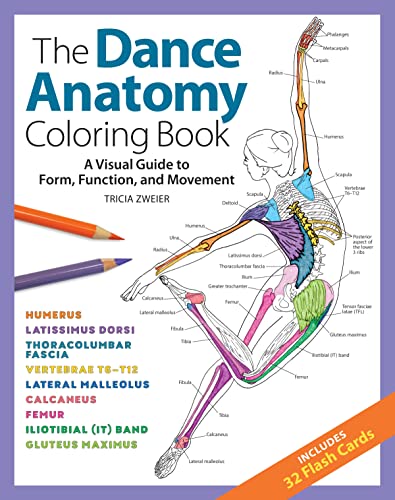 The Dance Anatomy Coloring Book: A Visual Gui