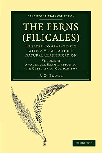 The Ferns (Filicales) Volume 1, Analytical Examination of the Criteria of Compa [Paperback]