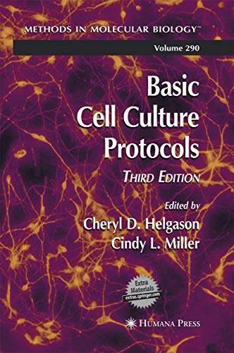 Basic Cell Culture Protocols [Paperback]