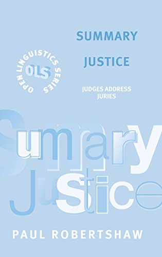 Summary Justice [Hardcover]