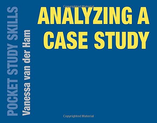 Analyzing a Case Study [Paperback]