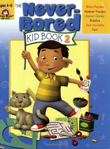 Never-Bored Kid Book 2, Ages 4-5 [Paperback]