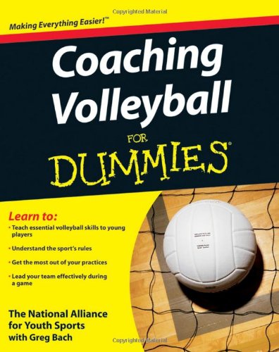 Coaching Volleyball For Dummies [Paperback]