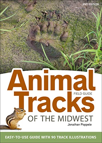 Animal Tracks of the Midwest Field Guide: Easy-to-Use Guide with 55 Track Illust [Paperback]