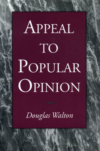 Appeal to Popular Opinion [Paperback]