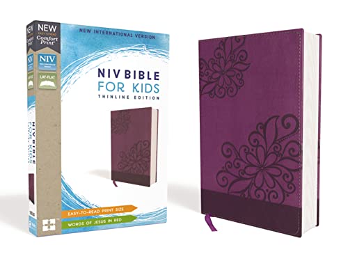 NIV, Bible for Kids, Leathersoft, Purple, Red