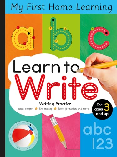 Learn to Write - Letter Tracing and Writing Practice: Pencil Control, Line Traci [Paperback]