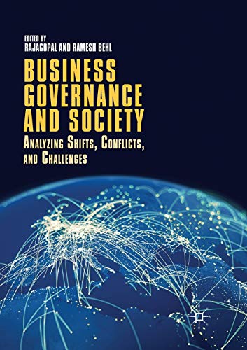 Business Governance and Society: Analyzing Shifts, Conflicts, and Challenges [Paperback]