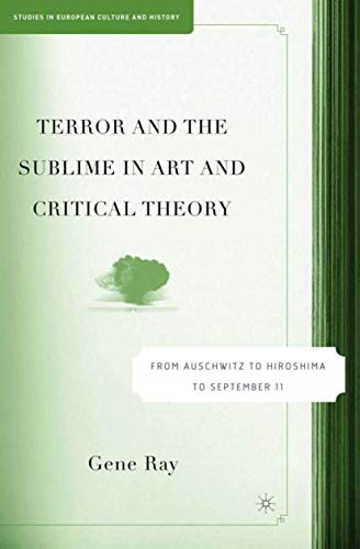 Terror and the Sublime in Art and Critical Theory: From Auschwitz to Hiroshima t [Hardcover]