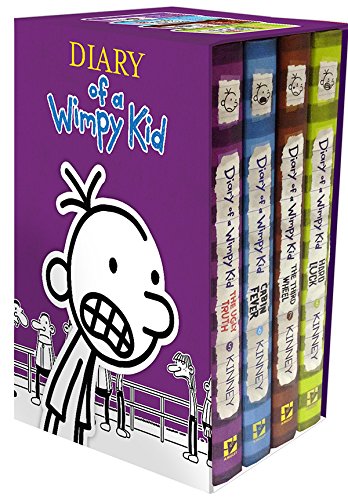 Diary of a Wimpy Kid Box of Books 5-8 [Hardcover]