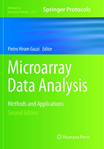 Microarray Data Analysis: Methods and Applications [Paperback]