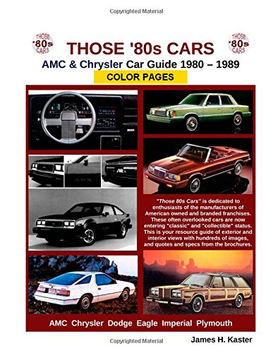 Those 80s Cars - Amc & Chrysler [Paperback]