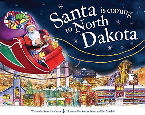 Santa Is Coming to North Dakota [Hardcover]