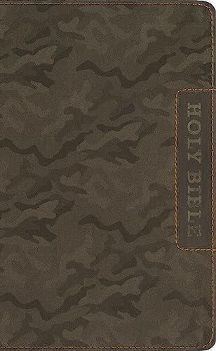 NIV, Boys' Bible, Leathersoft, Brown Camo, Thumb Indexed Tabs, Comfort Print [Leather / fine bindi]