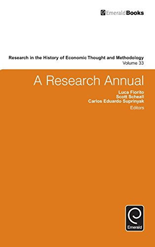 A Research Annual (research In The History Of Economic Thought And Methodology) [Hardcover]