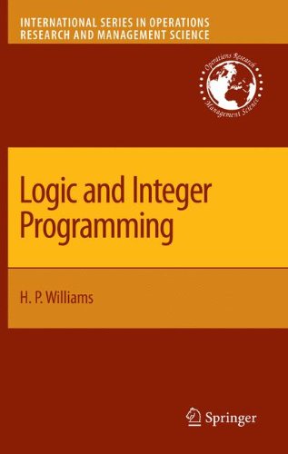 Logic and Integer Programming [Hardcover]