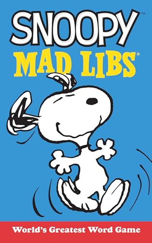 Snoopy Mad Libs: World's Greatest Word Game [Paperback]