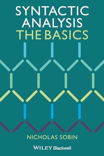 Syntactic Analysis: The Basics [Paperback]