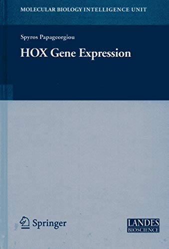 HOX Gene Expression [Hardcover]