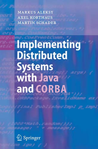 Implementing Distributed Systems with Java and CORBA [Paperback]