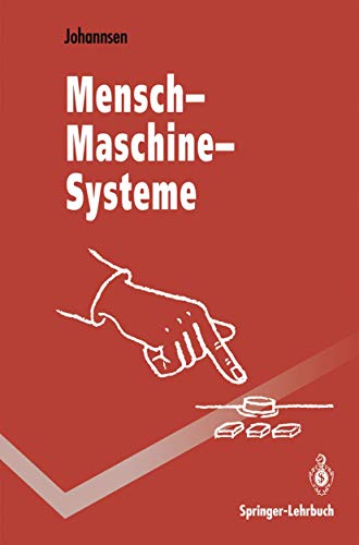 Mensch-Maschine-Systeme [Paperback]