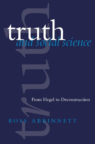 Truth and Social Science From Hegel to Deconstruction [Paperback]