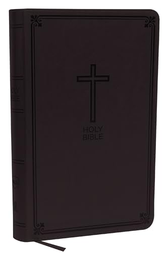 NKJV, Deluxe Gift Bible, Leathersoft, Gray, Red Letter, Comfort Print: Holy Bibl [Leather / fine bindi]