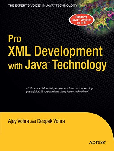 Pro XML Development with Java Technology [Paperback]