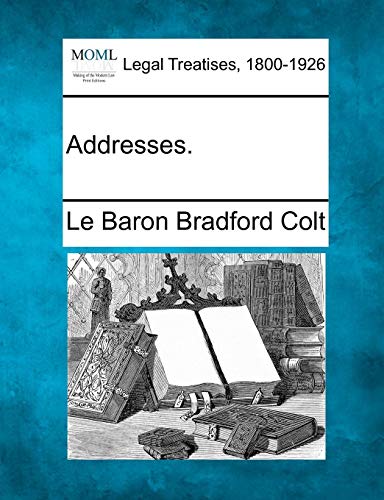 Addresses [Paperback]