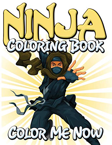 Ninja Coloring Book (Color Me No) [Paperback]