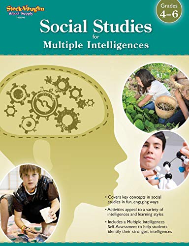 Social Studies for Multiple Intelligences Reproducible Grades 4-6 [Paperback]