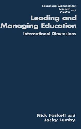 Leading and Managing Education International Dimensions [Hardcover]