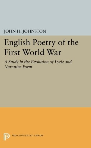 English Poetry of the First World War [Paperback]