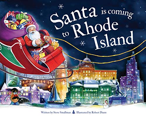 Santa Is Coming to Rhode Island [Hardcover]