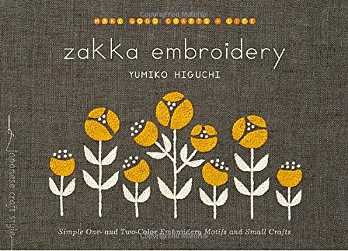 Zakka Embroidery: Simple One- and Two-Color E