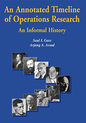 An Annotated Timeline of Operations Research An Informal History [Paperback]