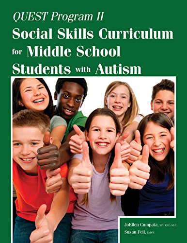 Quest Program II: Social Skills Curriculum for Middle School Students with Autis [Paperback]