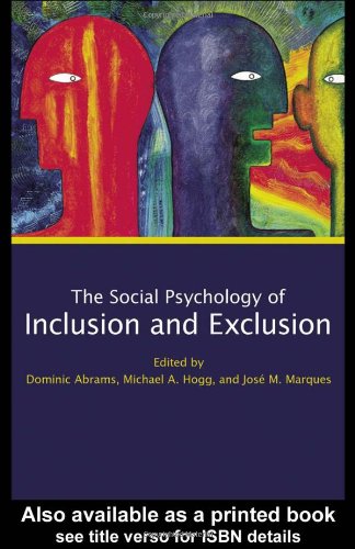 Social Psychology of Inclusion and Exclusion [Hardcover]