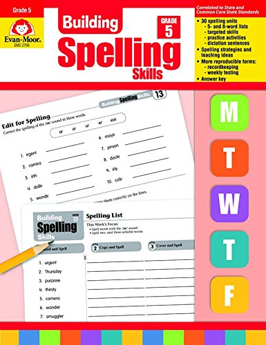 Building Spelling Skills: Grade 5 [Paperback]