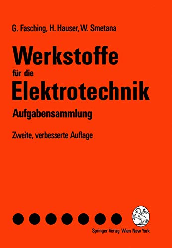 Werkstoffe fr die Elektrotechnik: Aufgabensammlung [Paperback]