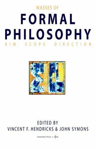 Masses Of Formal Philosophy [Paperback]